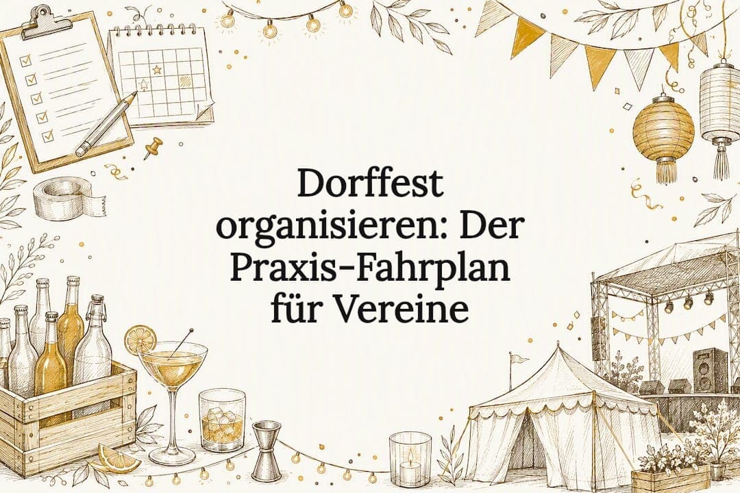 Dorffest organisieren: Der Praxis-Fahrplan für Vereine