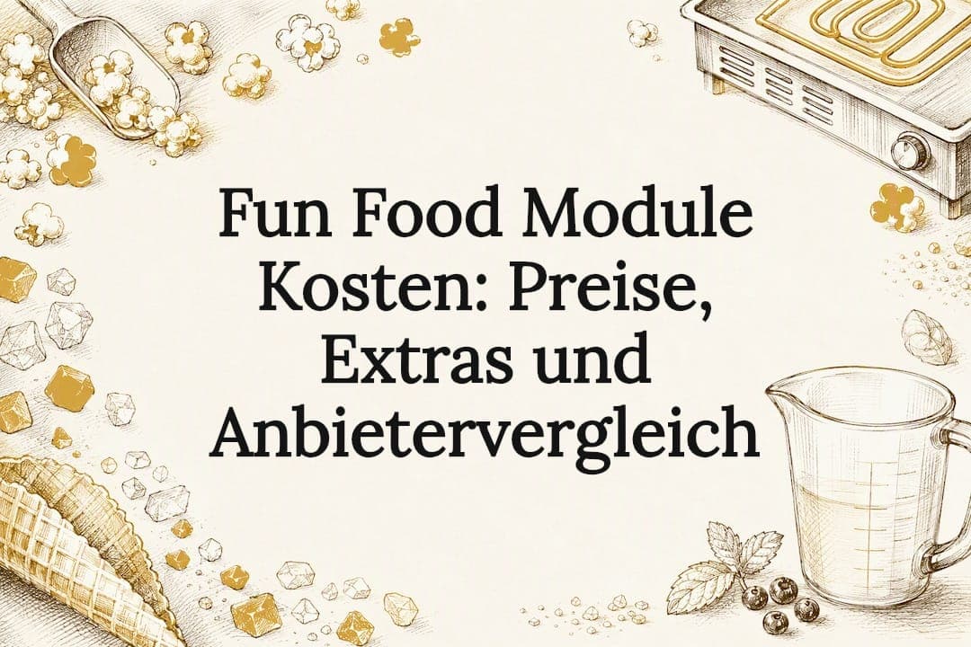 Fun Food Module Kosten: Preise, Extras und Anbietervergleich