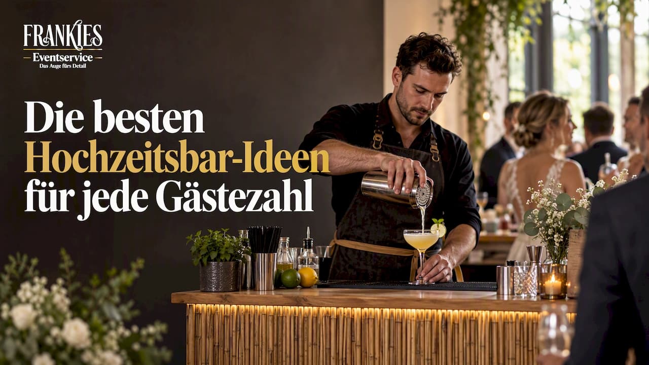 Bar Hochzeit Ideen: Die besten Konzepte für jede Gästezahl